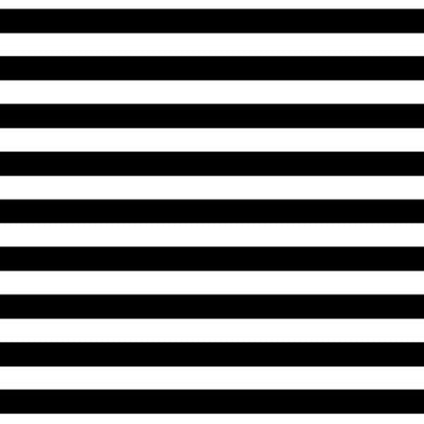 Horizontal Black&White Stripes Photo Studio Backdrop