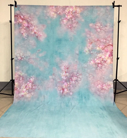 Customized Floral Photo Backdrop