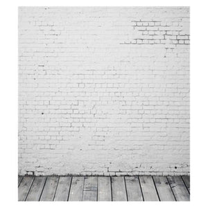 Light Gray Brick Wall Photo Studio Backdrop